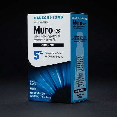 Muro 128 5% Ophthalmic Ointment Twin Pack, 2 x 0.125 oz