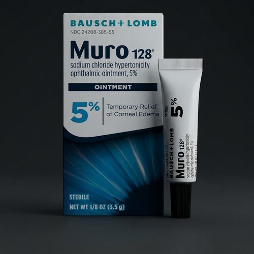 Muro 128 5% Eye Ointment, 0.12 oz tube