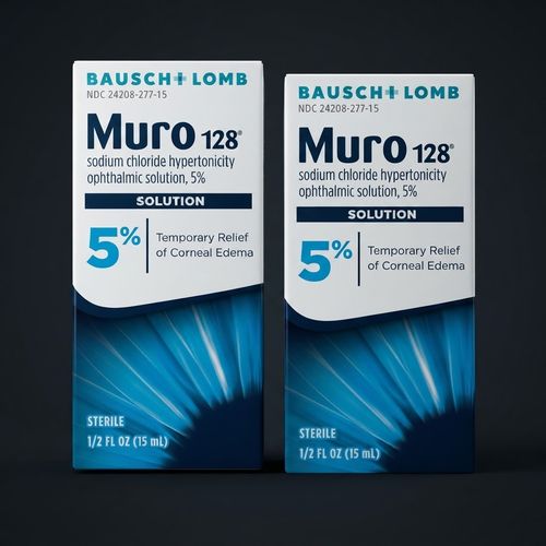Muro 128 5% Solution 15 mL, pack of two
