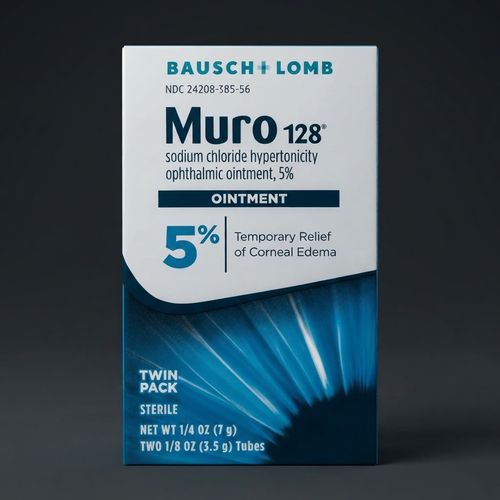 Muro 128 5% Corneal Edema Ointment, 0.25 oz pair